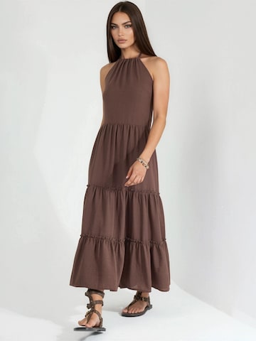 Busem - Vestido em castanho