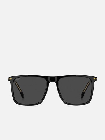 HUGO BOSS Sonnenbrille 'Hugo Boss BOSS 1750/G/S Brown shaded horn 56/18/145 MAN Sunglasses'‌‌‌‌‌ in Schwarz: Vorderseite