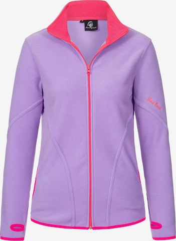 Rock Creek Fleecejacke in Lila: Vorderseite