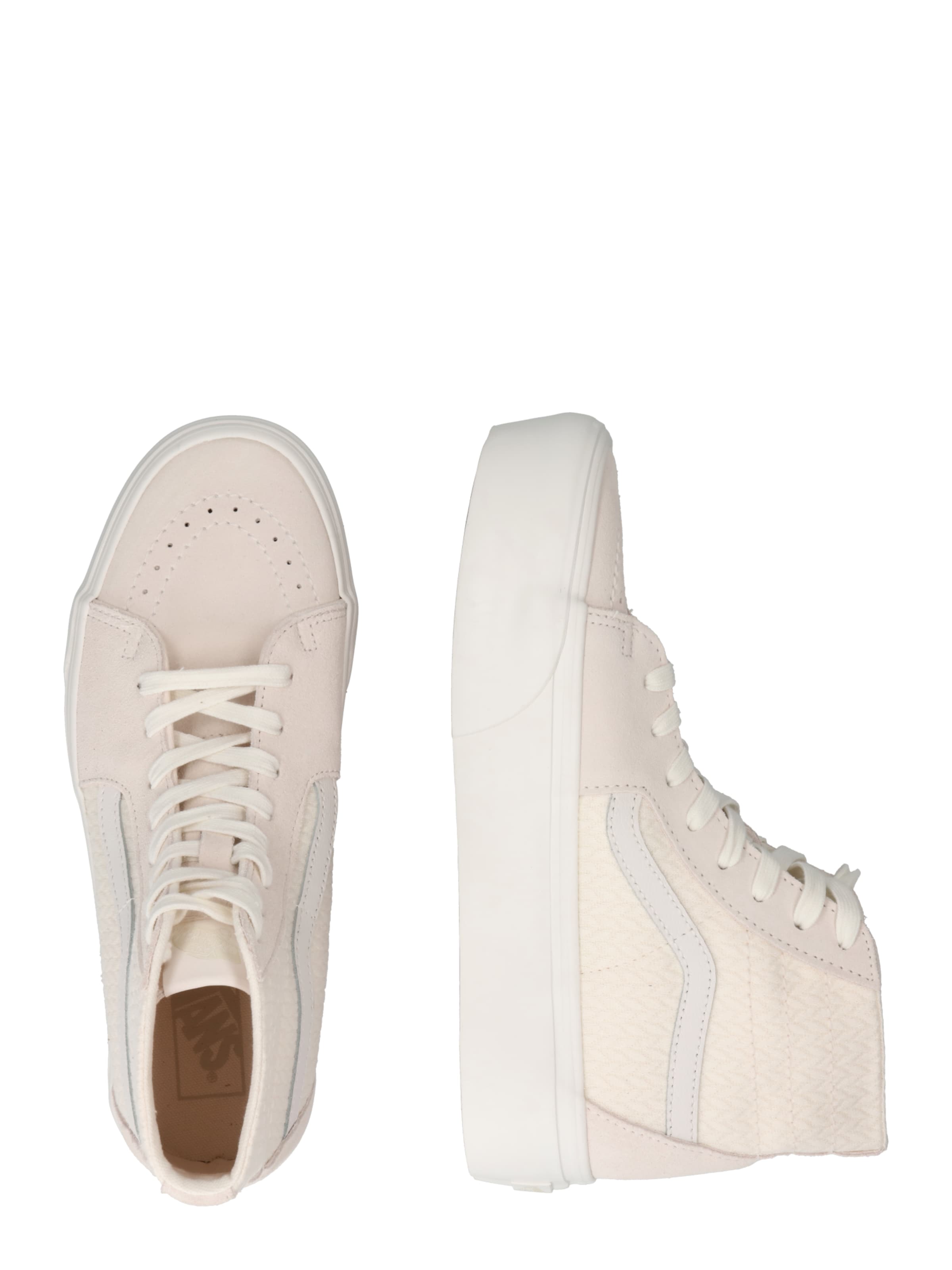 VANS Високи маратонки в бяло