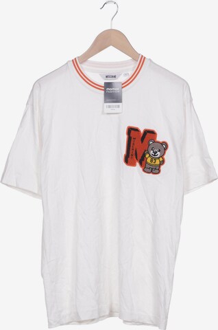 MOSCHINO T-Shirt L in Weiß: predná strana