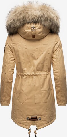 Parka invernale 'Honigfee' di NAVAHOO in beige