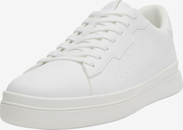 Pull&Bear Trampki niskie w kolorze biały: przód