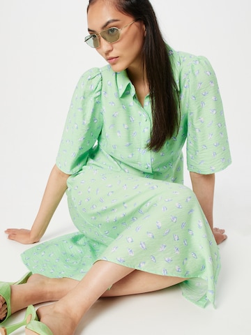 Y.A.S Shirt dress 'MYNTE' in Green