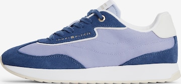 TOMMY HILFIGER Ниски маратонки в синьо: отпред