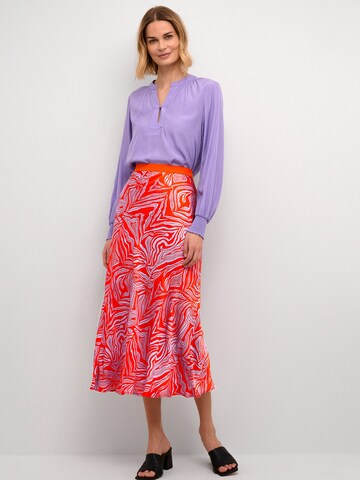 CULTURE Skirt 'Vilma' in Orange