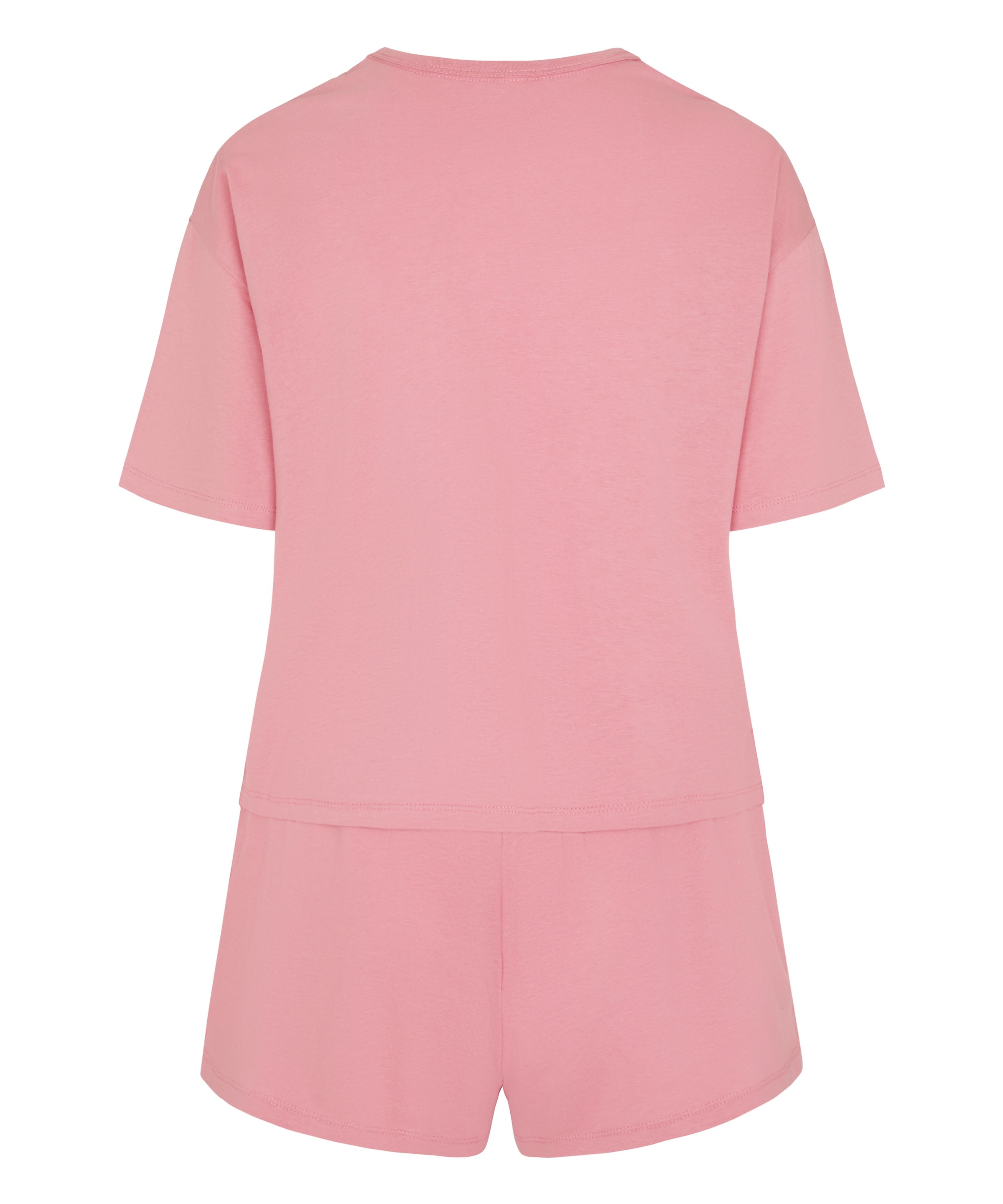 Hunkemöller Korte pyjama in Roze