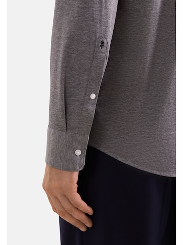 Coupe regular Chemise business SEIDENSTICKER en gris