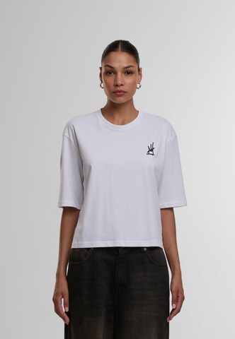 Dangerous DNGRS T-Shirt 'Liminous' in Weiß