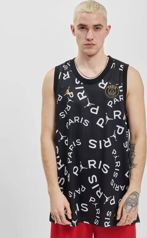 Jordan Shirt 'Paris Saint-Germain' in Zwart: voorkant