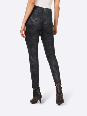 Coupe slim Pantalon heine en noir