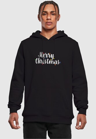 Sweat-shirt 'Merry Christmas' Merchcode en noir : devant