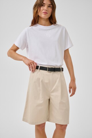My Essential Wardrobe Loosefit Bukser 'MWGisva City' i beige