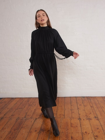 Aligne Shirt Dress 'Eden' in Black