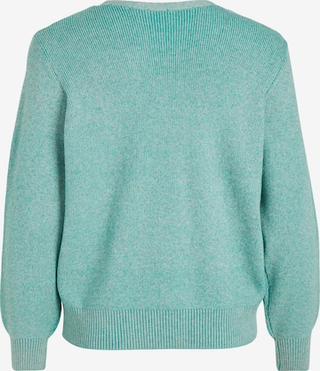 VILA Sweater 'IRIL' in Green