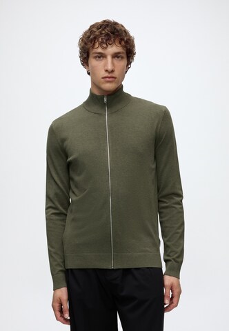Vestes en maille Lindbergh en vert : devant