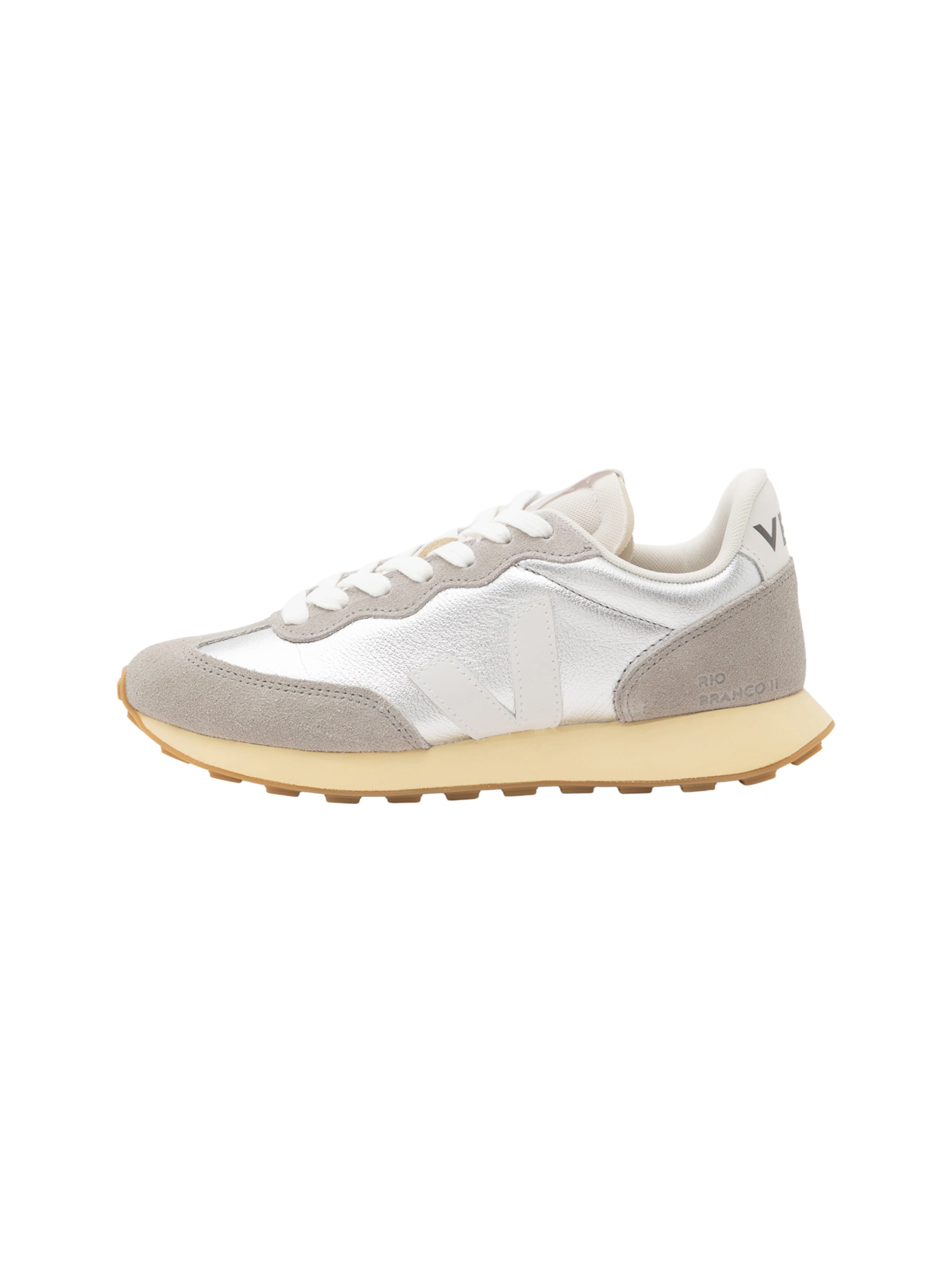 Veja Sneakers 'Rio Branco II' in 36 in Dark grey / Silver / Off white, Item view