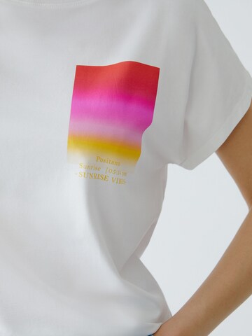 OUI T-Shirt in Weiß