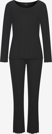VIVANCE Pyjama in schwarz, Produktansicht
