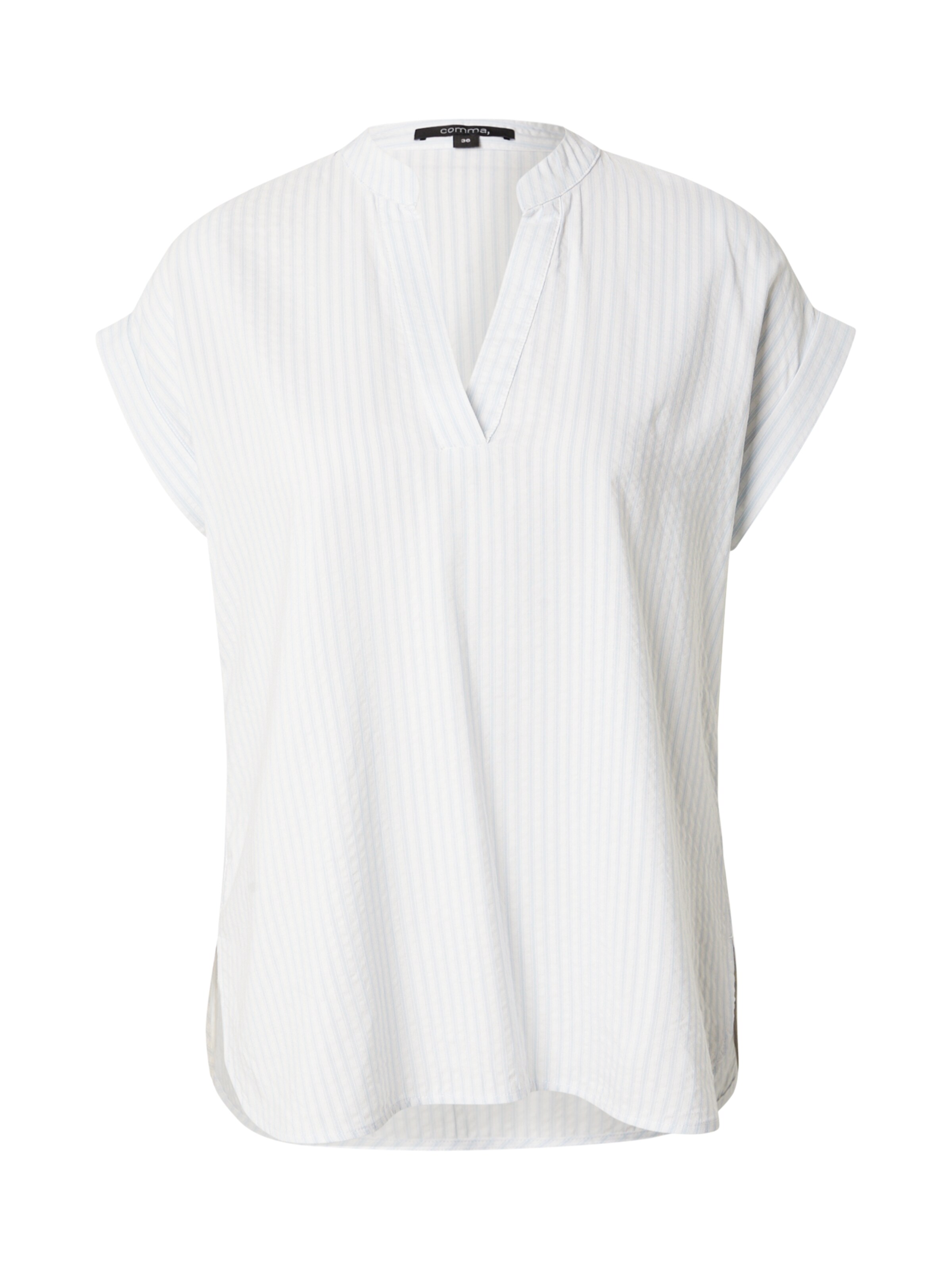 COMMA Blúzka - Modrá: predná strana