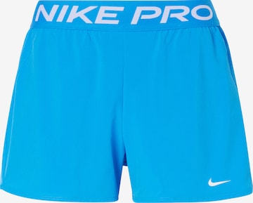 NIKE Sportshorts 'NP' in Blau: Vorderseite