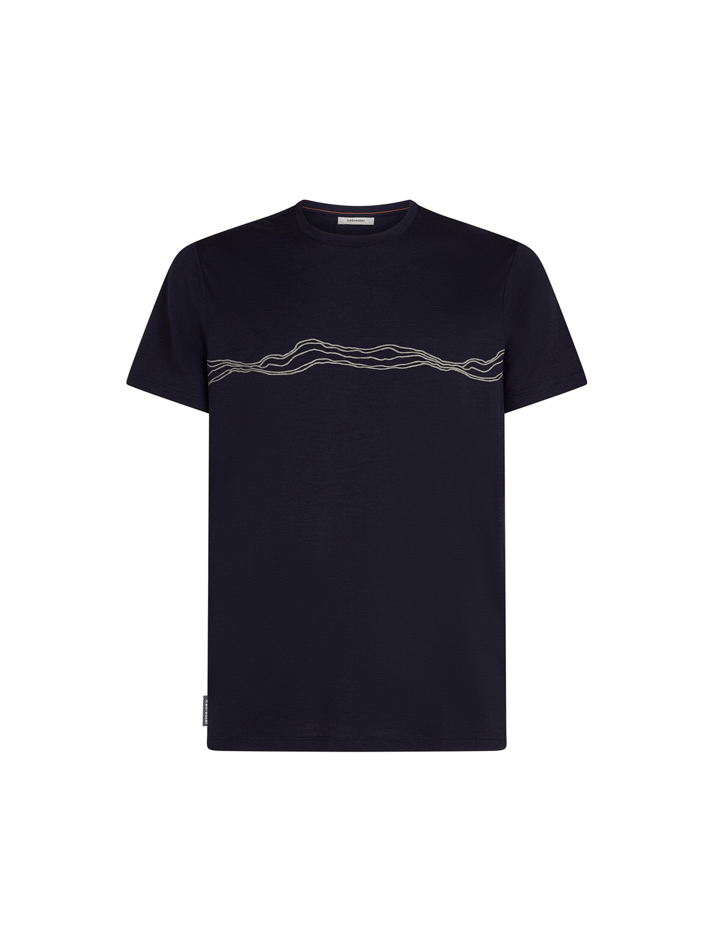 ICEBREAKER - Camiseta funcional '150 Tech Lite Mounta Pulse' en azul: frente