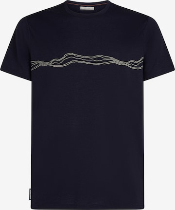 mėlyna ICEBREAKER Sportiniai marškinėliai '150 Tech Lite Mounta Pulse': priekis