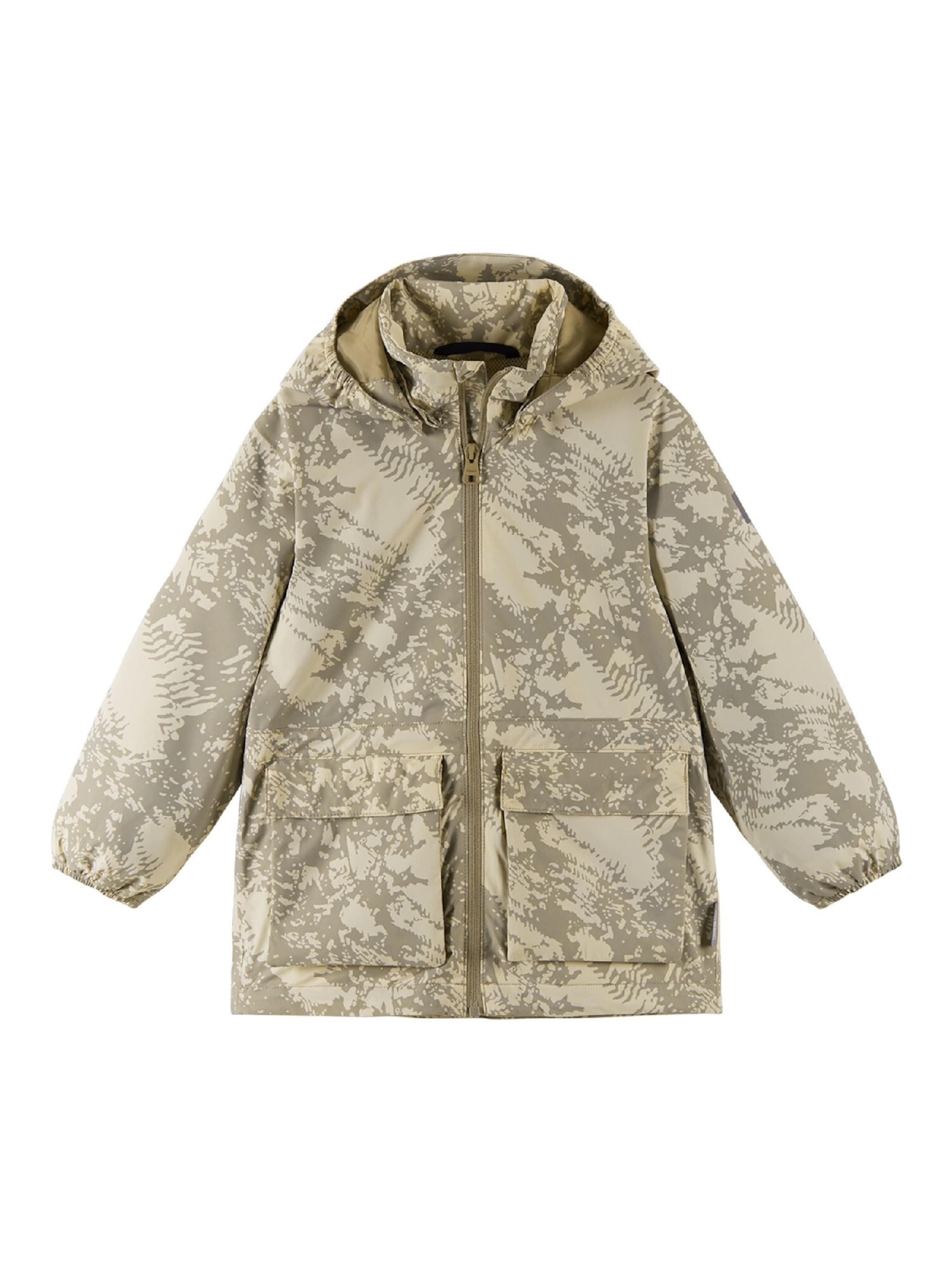 Reima Weatherproof jacket 'Tuiskula' in Beige: front
