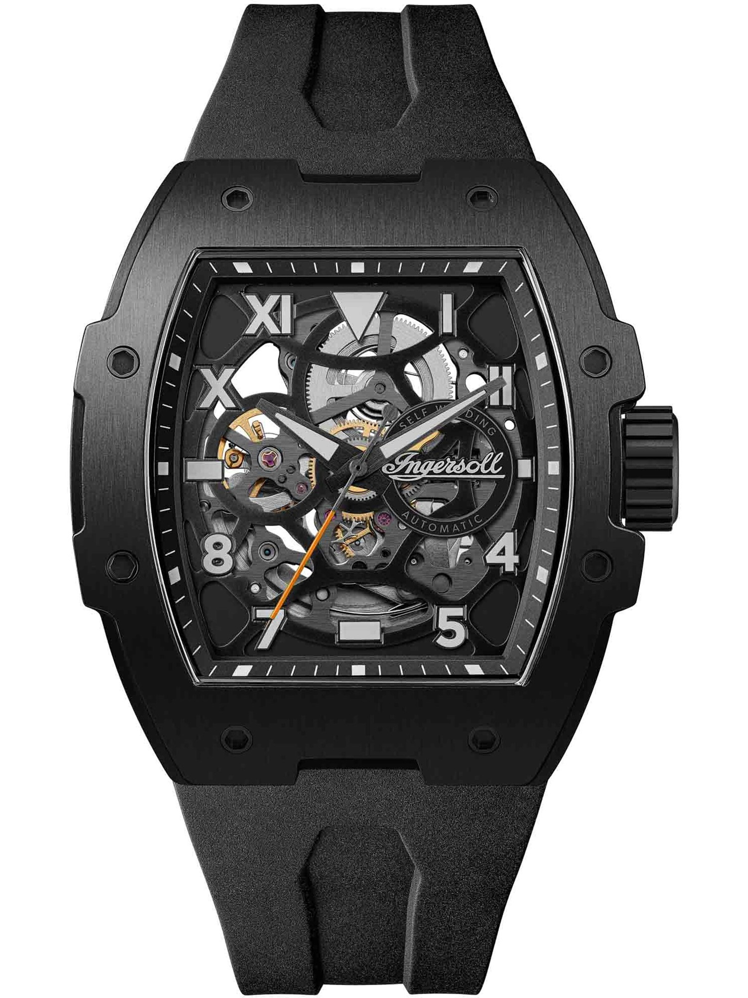INGERSOLL Analog watch 'The Play' in Black: front