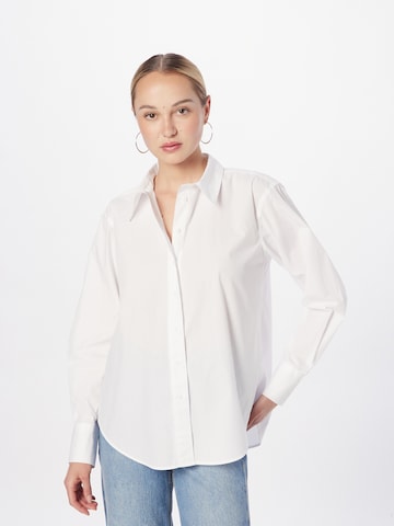 Gina Tricot Blouse 'Anna' in Wit: voorkant