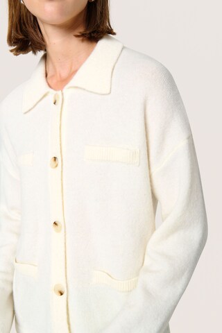 SOAKED IN LUXURY Strickjacke 'SLHedaya' in Beige