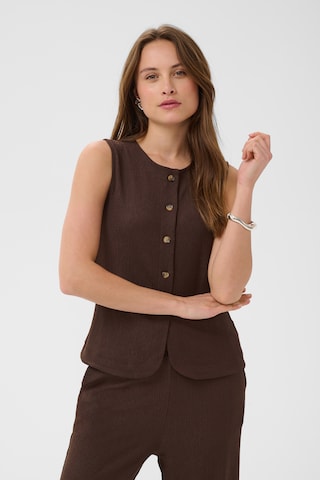 Kaffe Blouse 'Kristina' in Brown: front