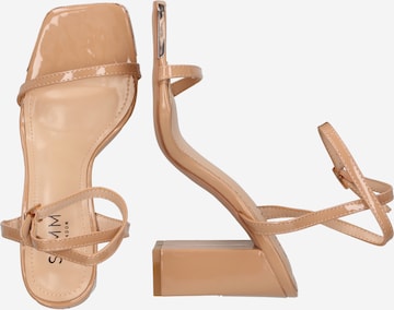 Simmi London Strap Sandals 'CADEN' in Beige