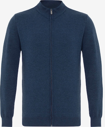 Vestes en maille Anou Anou en bleu : devant