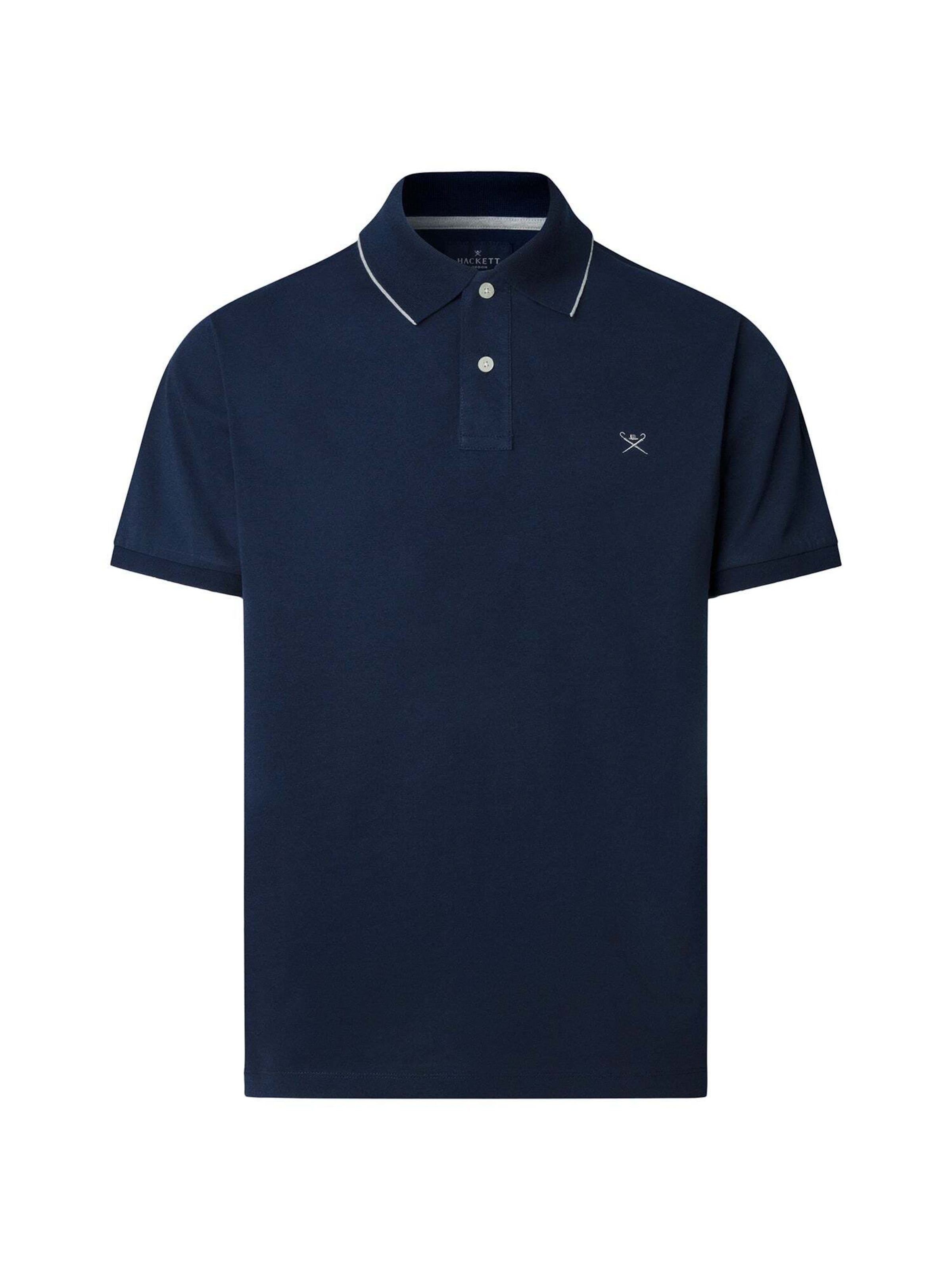 T-Shirt Hackett London en bleu : devant