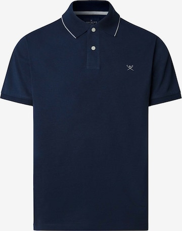 Hackett London Poloshirt in Blau: Vorderseite