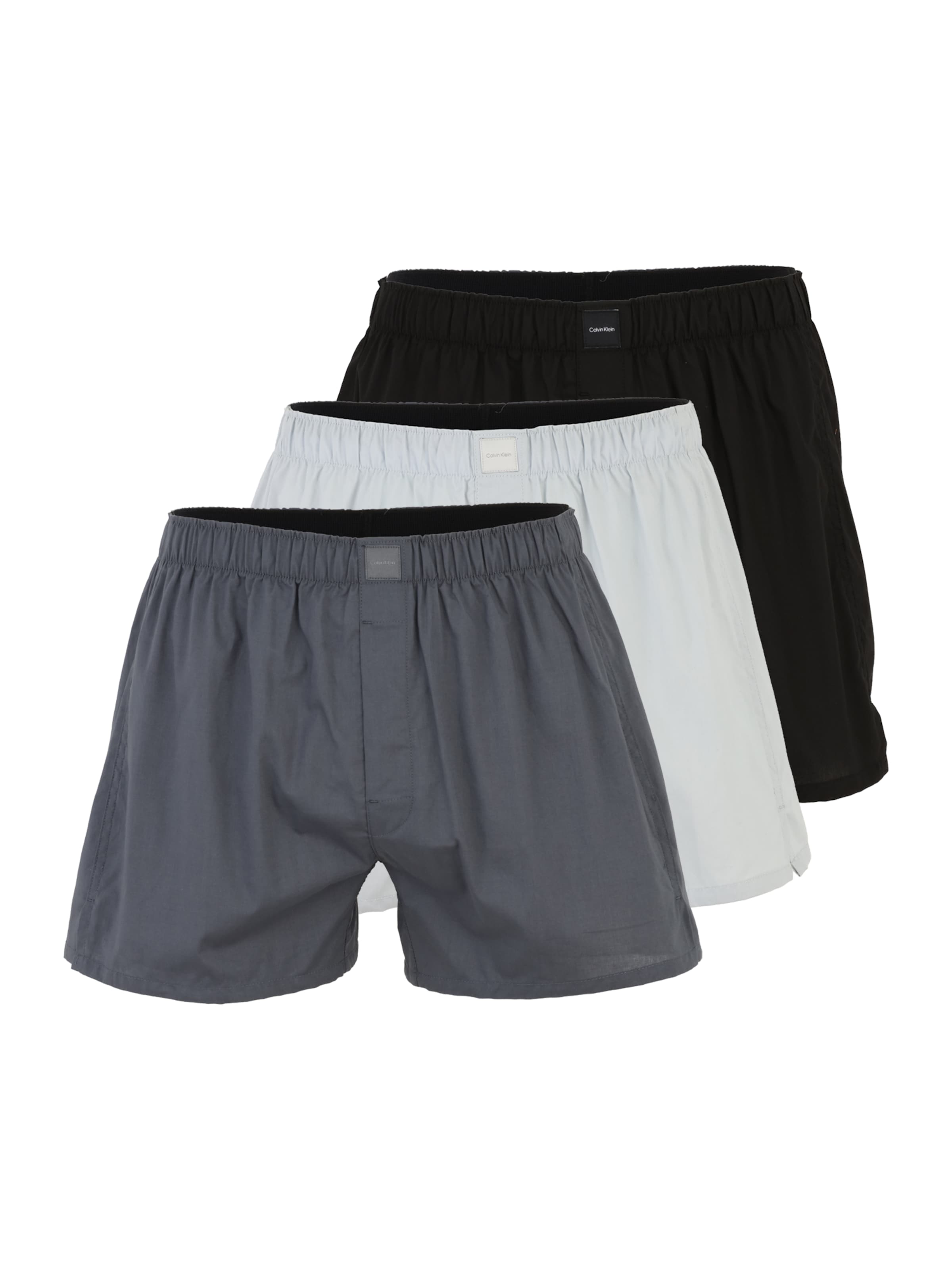 Calvin Klein Underwear Boxer shorts in S in Dark grey / Black / White, Item view