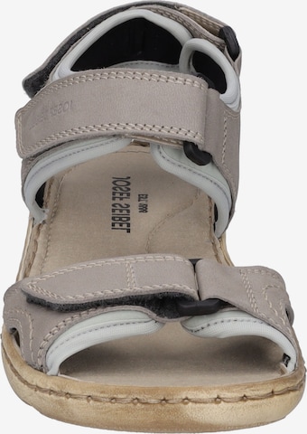 JOSEF SEIBEL Hiking Sandals 'Lene' in Grey