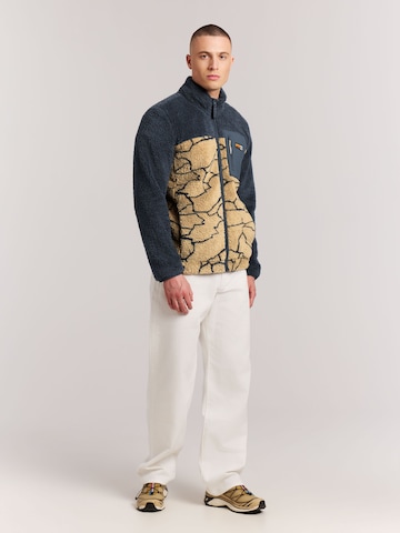 PROTEST Fleece Jacket 'PRTLegacy' in Brown