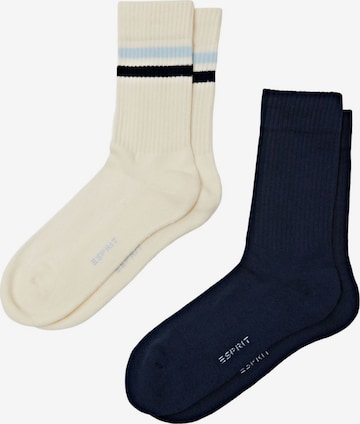 Chaussettes ESPRIT en beige : devant