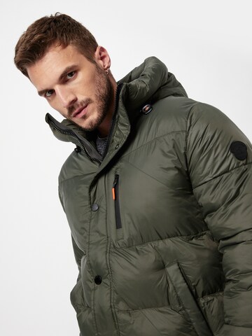 Veste d’hiver 'Tripp' INDICODE JEANS en vert