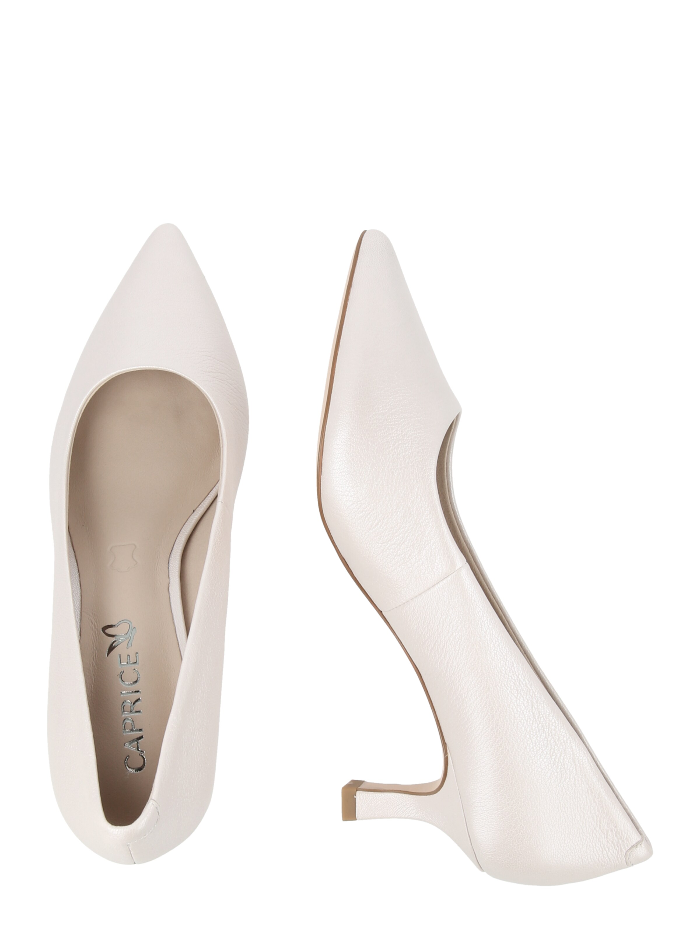 CAPRICE - Zapatos con plataforma en blanco