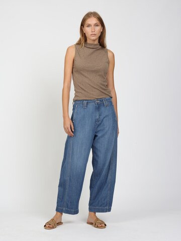 Gang Wide leg Jeans in Blue: front