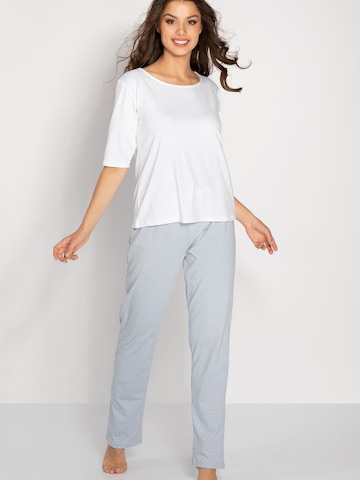 Momenti Per Me - Pijama 'Candice' en azul: frente