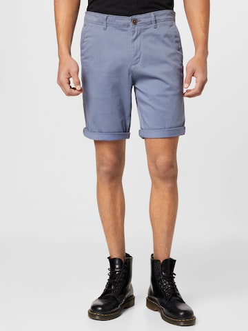 JACK & JONES - regular Pantalón chino 'Bowie' en azul: frente