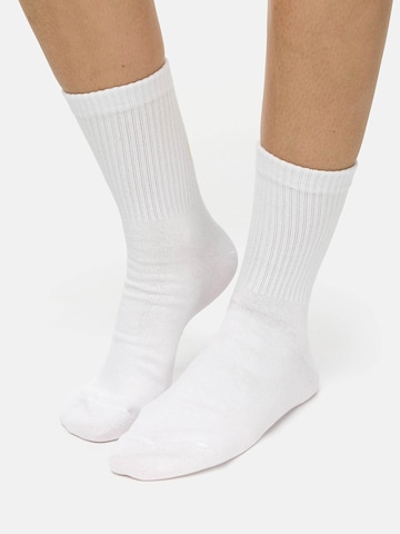 Nur Die Freizeitsocken ' Statement Socken mit Stickerei ' in Mischfarben