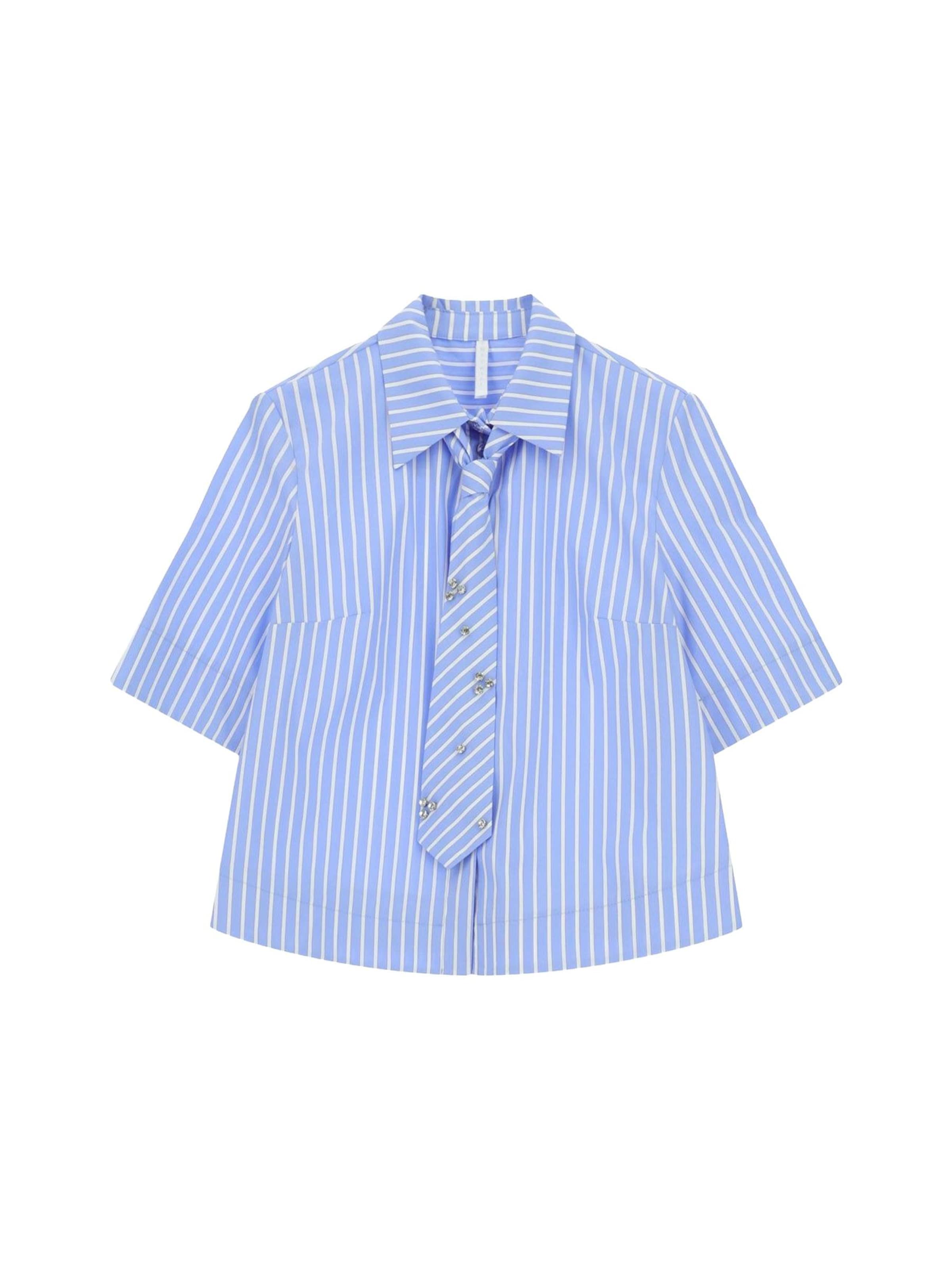 Chemisier 'CAMICIA' IMPERIAL en bleu : devant