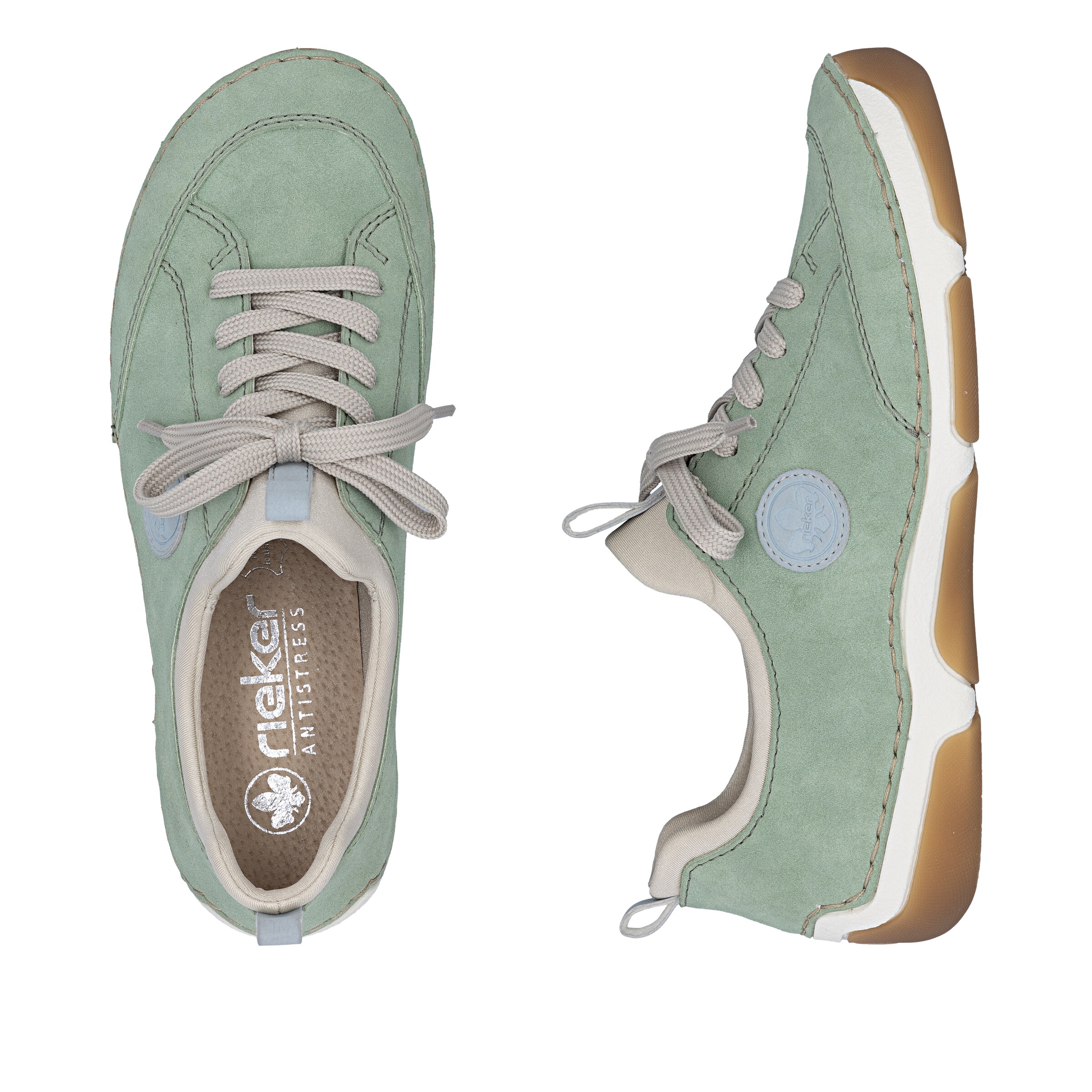 Rieker Loafer värissä vihreä