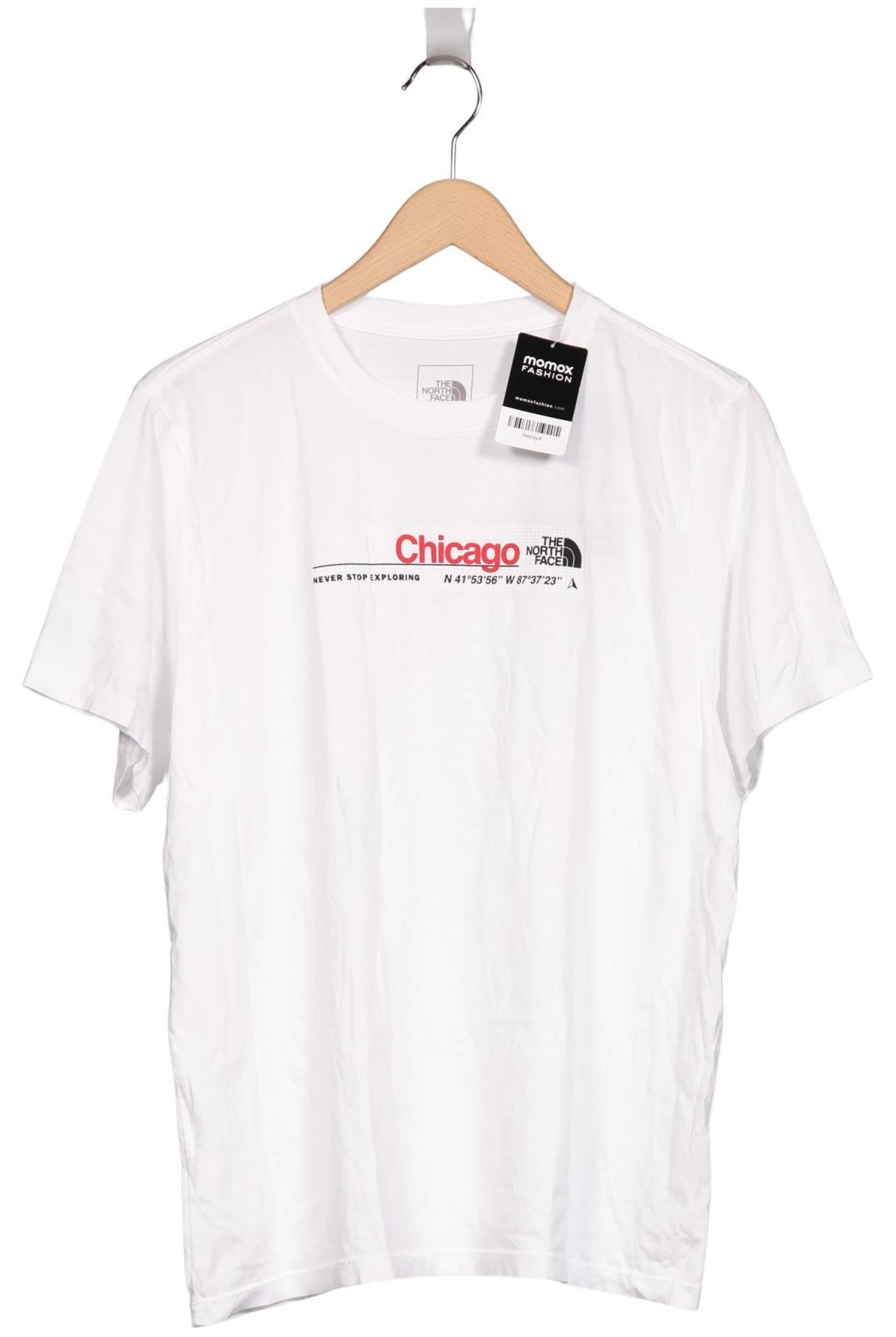 THE NORTH FACE Shirt in XL in White: front
