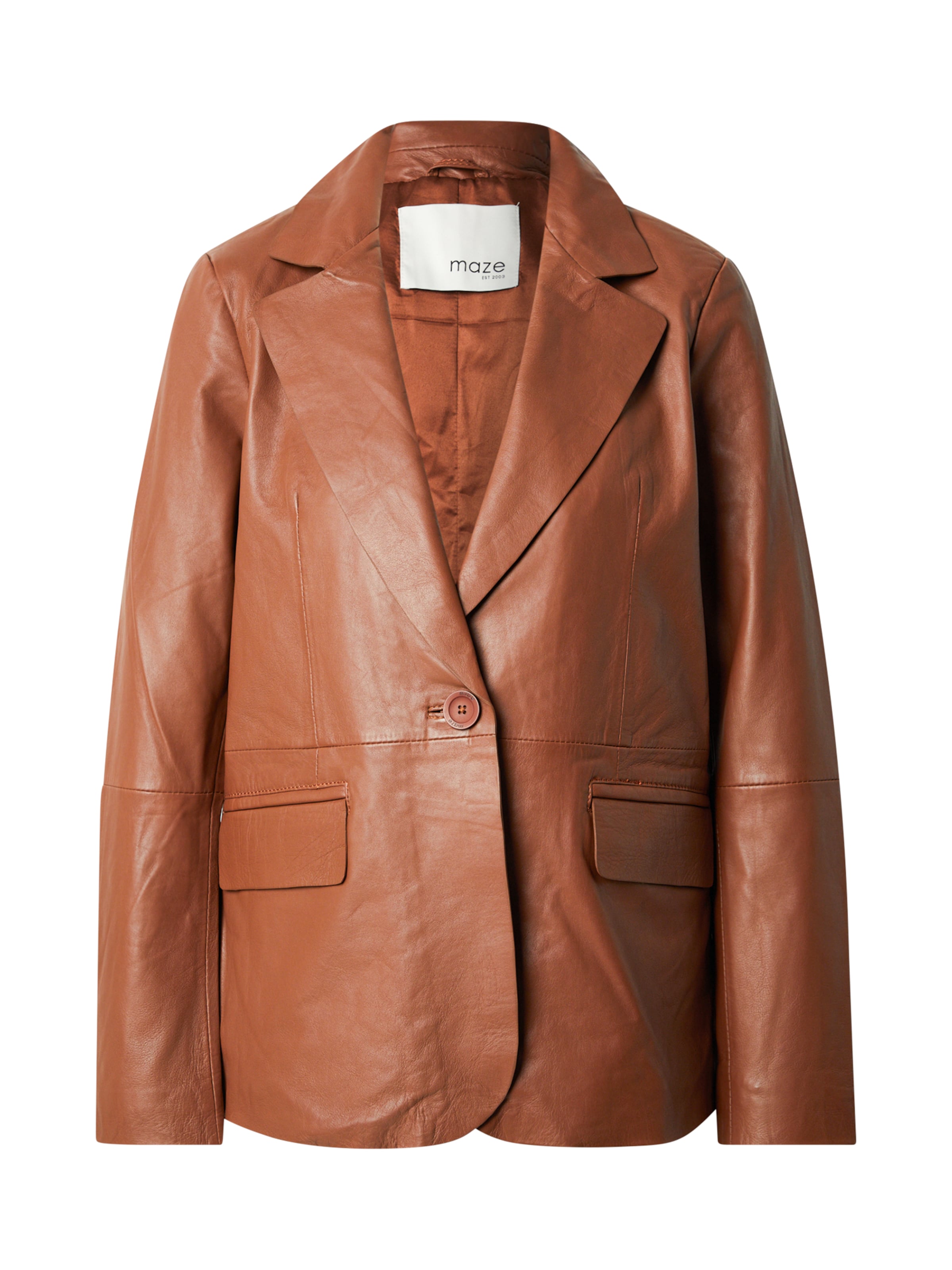 Maze Prechodná bunda - Hnedá: predná strana